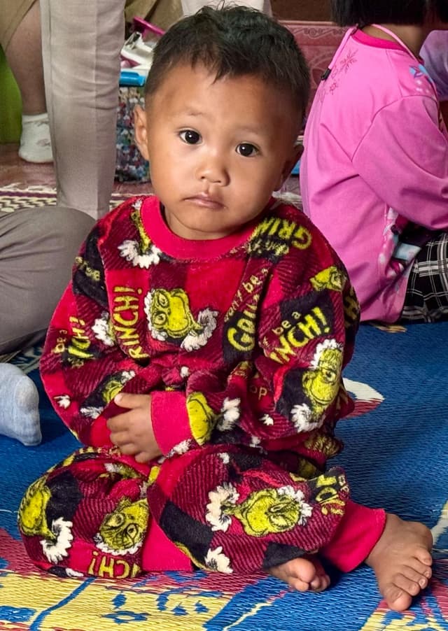 Child supported by Kombat Cares